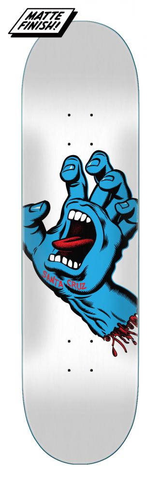 Screaming Hand Deck 8.25 (White)