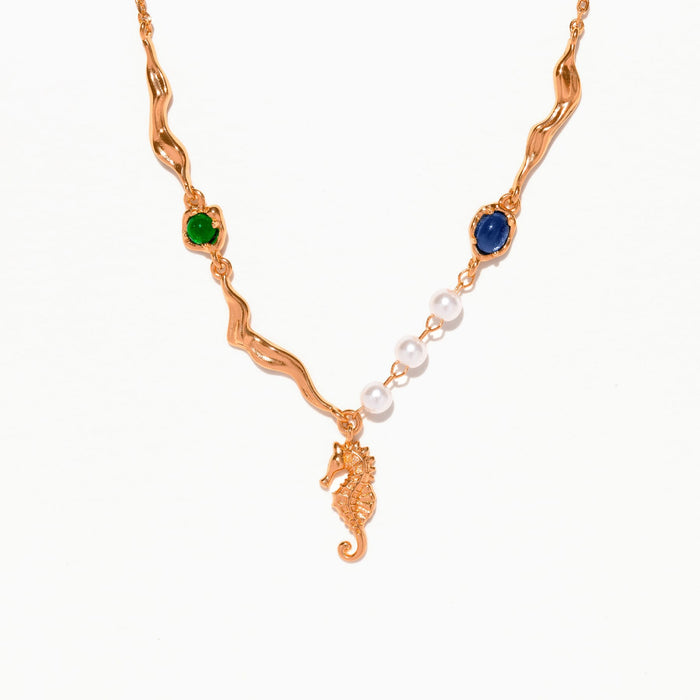 Seahorse Shore Necklace