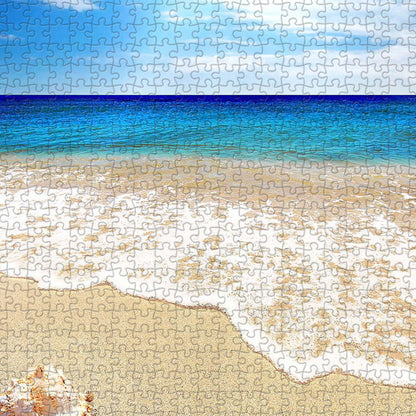 Hold a shell close, and the ocean speaks — do you hear its gentle song?