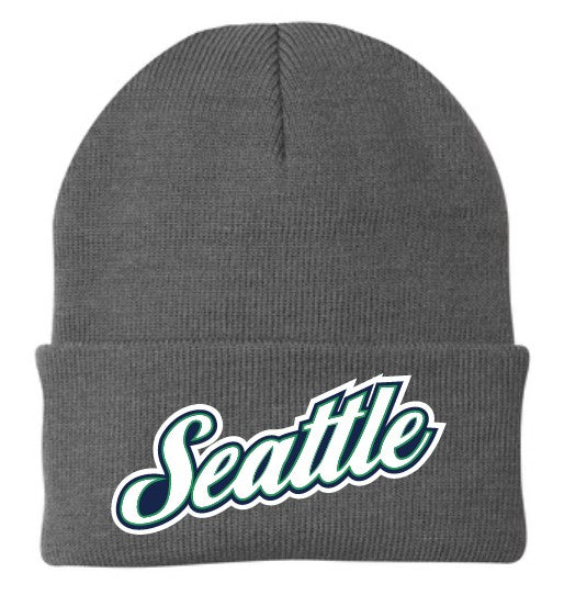 Seattle Solid Knit Beanie