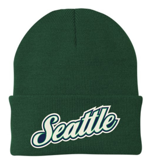 Seattle Solid Knit Beanie