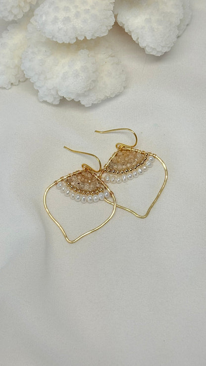 Sedona earrings - Zircon