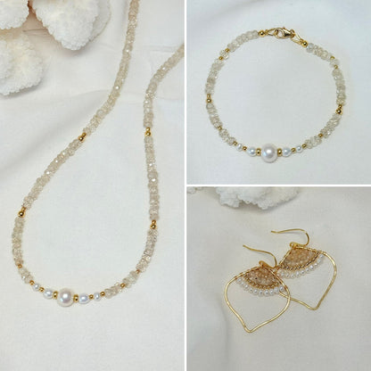 Sedona earrings - Zircon