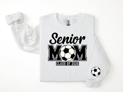 Senior Mom Personalized Soccer Sweatshirt