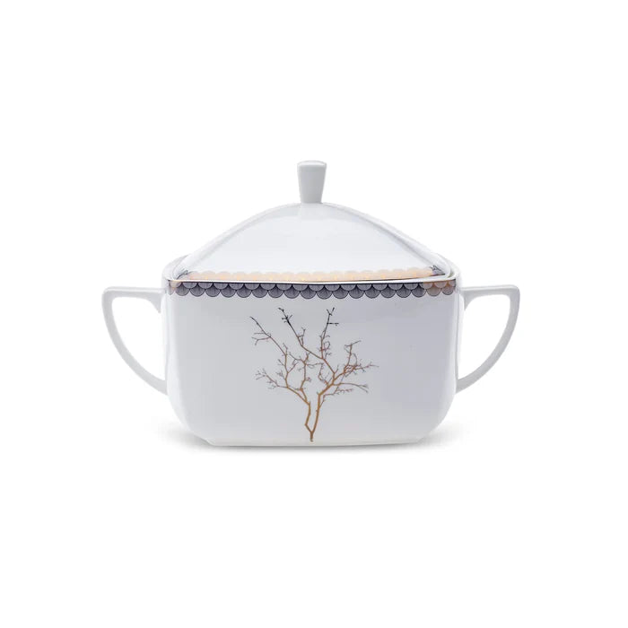 Service de table Karaca Fine Pearl Banyan pour 12 personnes, 62 pièces
