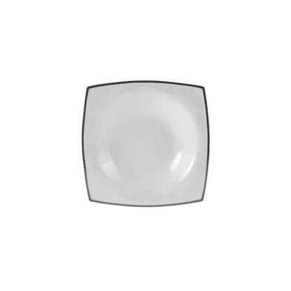 Service de table Karaca Fine Pearl Neklus pour 12 personnes, 62 pièces carrées/rectangulaires
