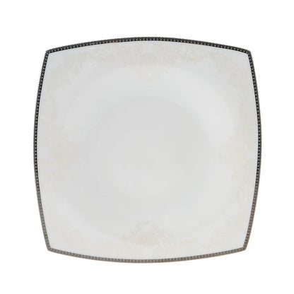 Service de table Karaca Fine Pearl Neklus pour 12 personnes, 62 pièces carrées/rectangulaires