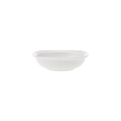Service de table Karaca New Suha en porcelaine pour 12 personnes, 60 pièces carrées/rectangulaires, couleur crème