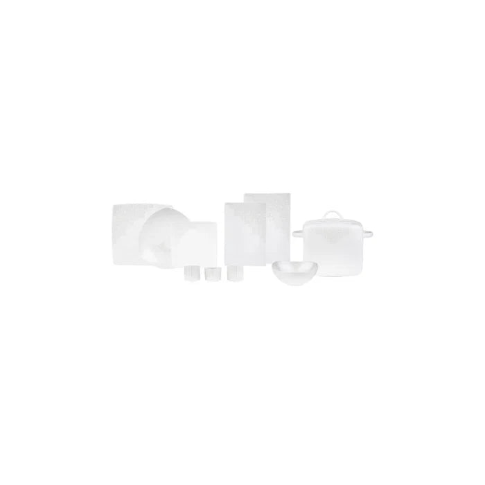 Service de table Karaca Seha pour 12 personnes, 60 pièces, couleur crème