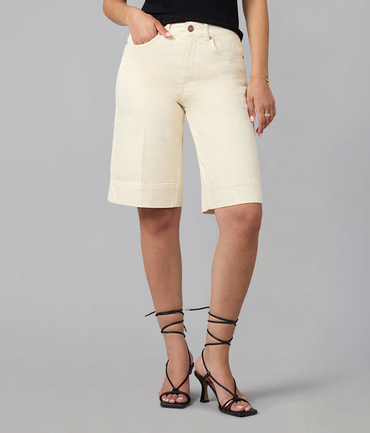 SEVILLE-RAW High Rise Gaucho Shorts