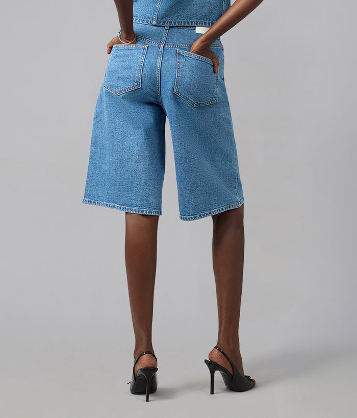 SEVILLE-VN High Rise Gaucho Shorts