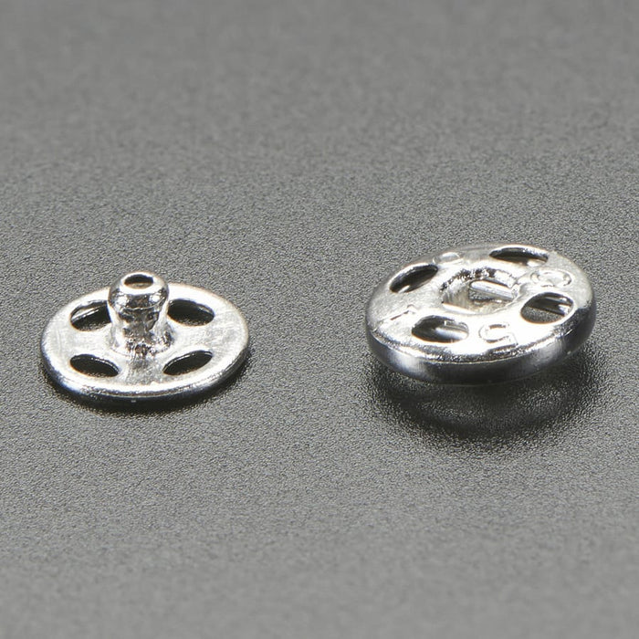 Sewable Snaps - 5mm Diameter - Card of 24 by Adafruit - The Pi Hut