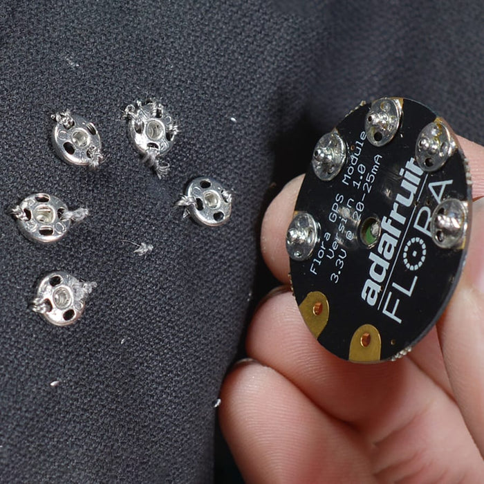Sewable Snaps - 5mm Diameter - Card of 24 by Adafruit - The Pi Hut