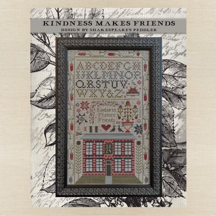 Shakespeare's Peddler - Kindness Makes Friends - Booklet Chart IH and/or Roxy Floss Conversion