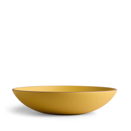 Shallow Salad Bowl in Calendula