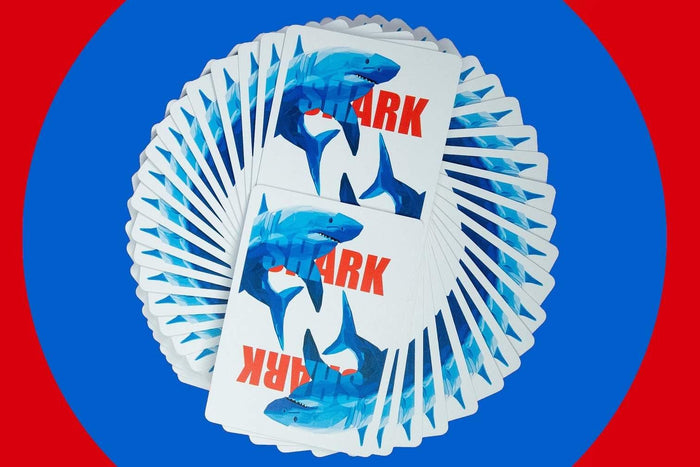 Shark Playing Cards by Riffle Shuffle Playing Card Company