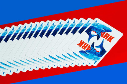 Shark Playing Cards by Riffle Shuffle Playing Card Company