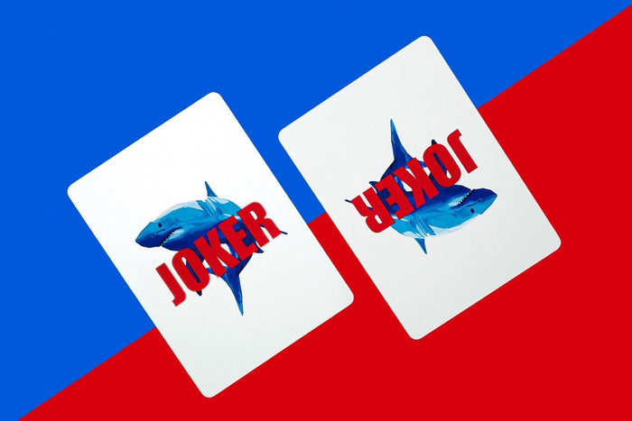 Shark Playing Cards by Riffle Shuffle Playing Card Company