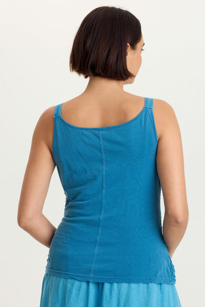 XCVI Shire Jersey-Lined Crochet Tank