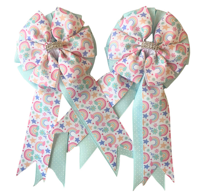 🤩 Show Bows: Boho Rainbow