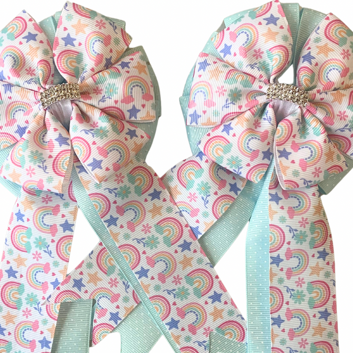 🤩 Show Bows: Boho Rainbow