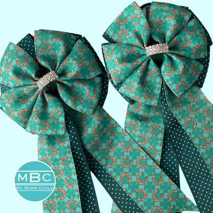 🤩 Show Bows: Lucky Horse Shoes