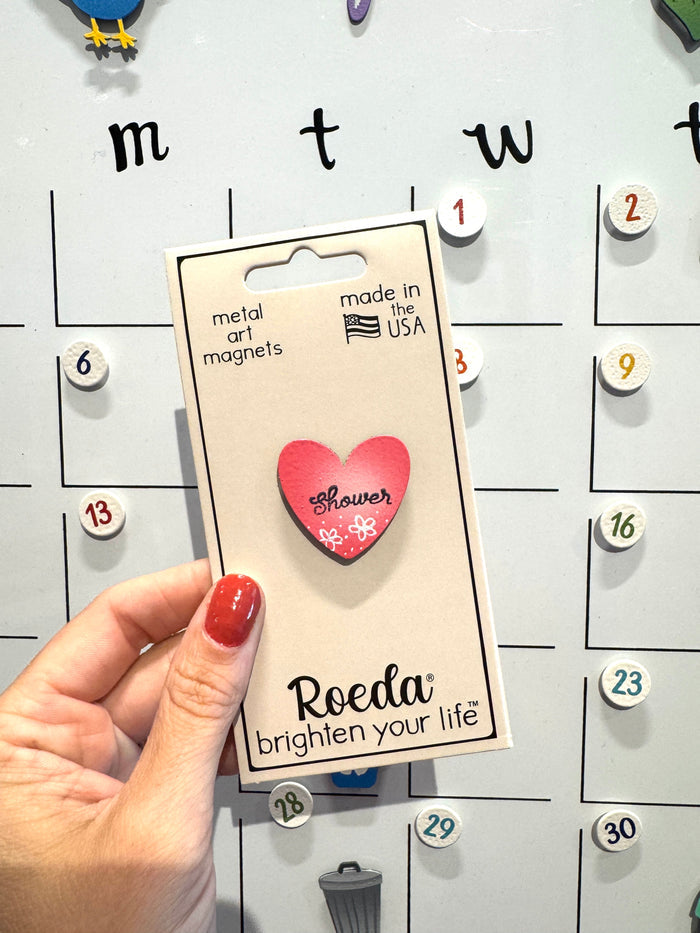Shower Heart Magnet