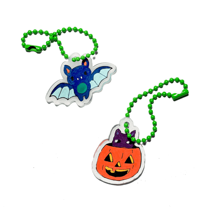 Shrink-Its! Mini DIY Shrink Art Kit - Boo Crew - 5 Charms