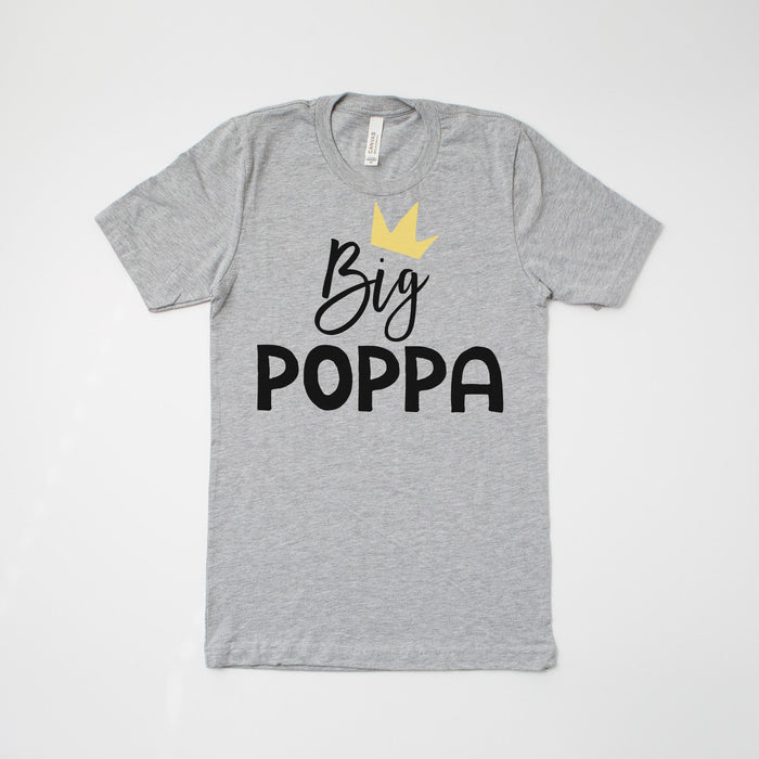 "Sicker Than Your Average Mama/ Big Poppa" 1st Birthday Custom Parent T-shirt - Winter/Fall Colors
