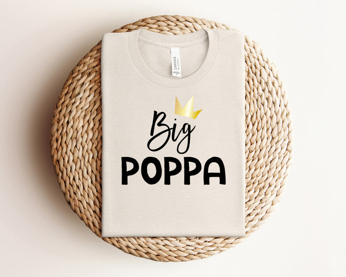 "Sicker Than Your Average Mama/ Big Poppa" 1st Birthday Custom Parent T-shirt - Winter/Fall Colors