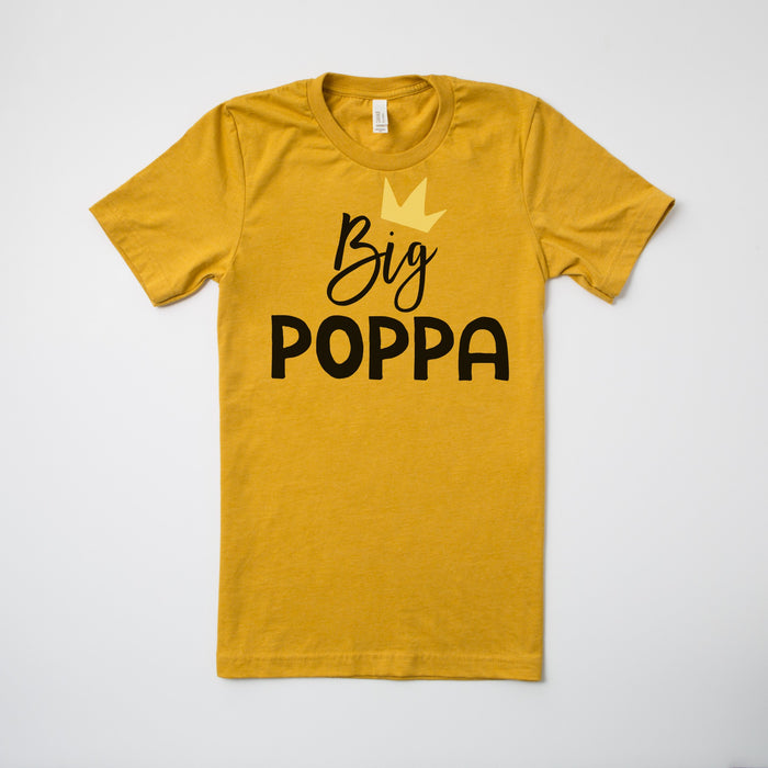 "Sicker Than Your Average Mama/Big Poppa" 1st Birthday Custom Parent T-shirt - Spring/Autumn Colors