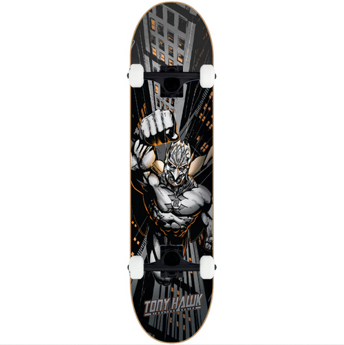 Signature Series 540 Skyscraper (Orange) Complete Skateboard 7.75
