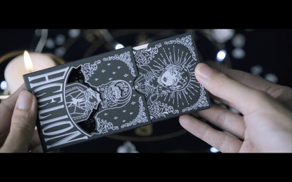 Silence (Gilded) Playing Cards by RarePlayingCards.com