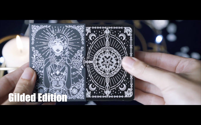 Silence (Gilded) Playing Cards by RarePlayingCards.com