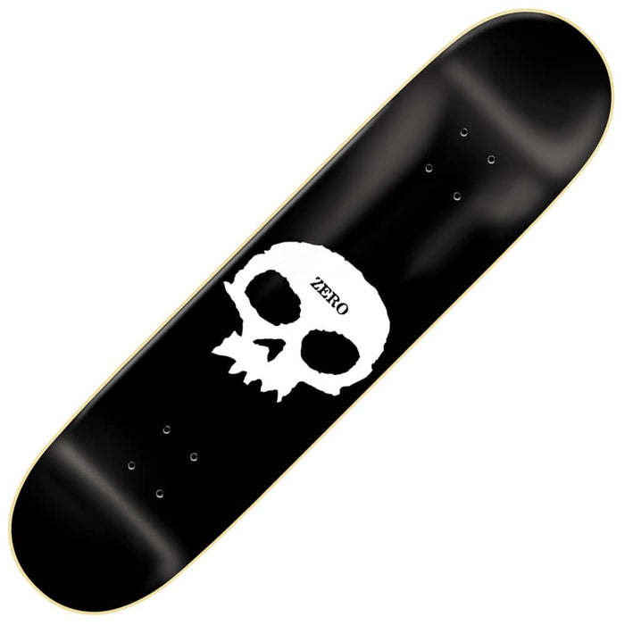 Single Skull 8.0 Deck (Black/White)