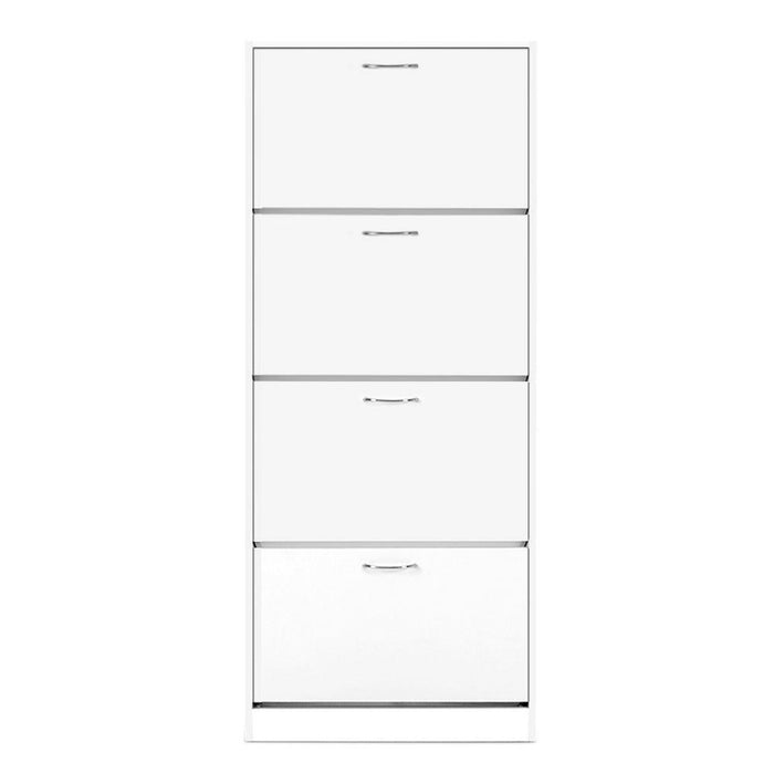 Sixty Pair Shoe Cabinet Shoes Rack Storage Organizer Shelf Cupboard Drawer -Home Living Store - -