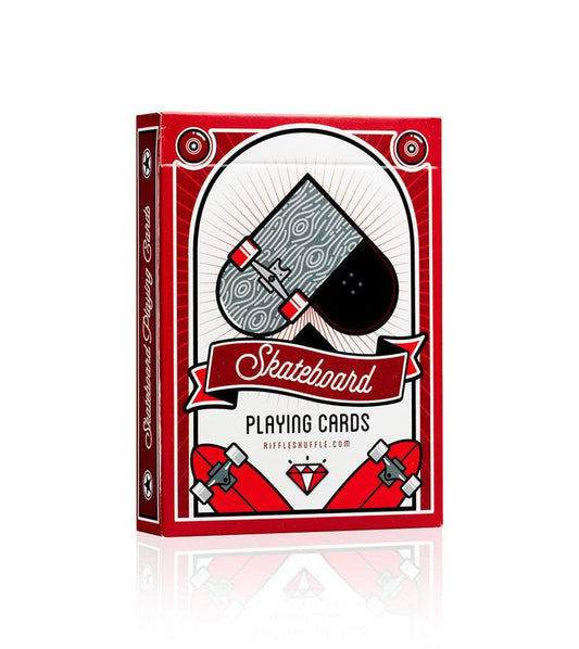 Skateboard V2 (Marked) Playing Cards Playing Cards by Riffle Shuffle Playing Card Company