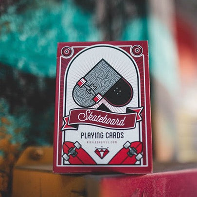 Skateboard V2 (Marked) Playing Cards Playing Cards by Riffle Shuffle Playing Card Company