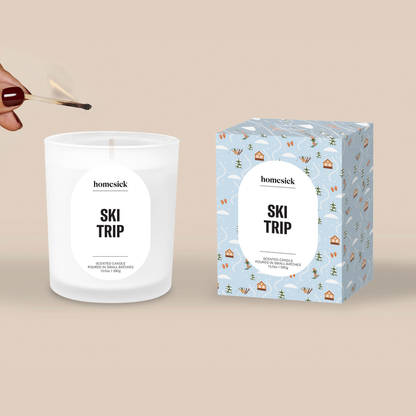 Ski Trip Candle