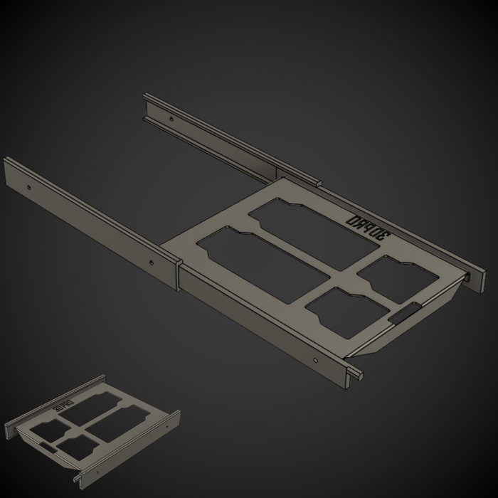 Sliding Half Width Shelf (Pack A Shelf)