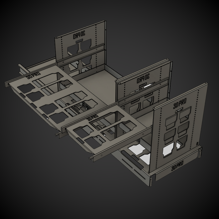 Sliding Half Width Shelf (Pack A Shelf)