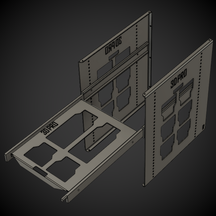 Sliding Half Width Shelf (Pack A Shelf)