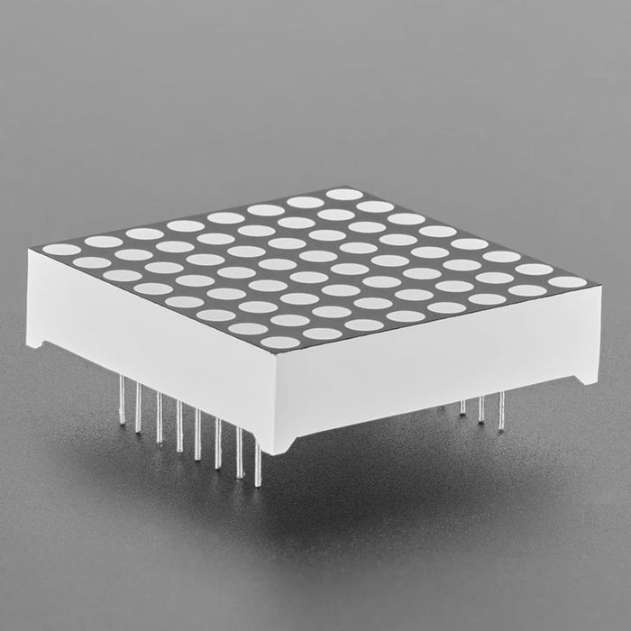 Small 1.2" 8x8 Ultra Bright Blue LED Matrix (KWM-30881CBB) by Adafruit - The Pi Hut