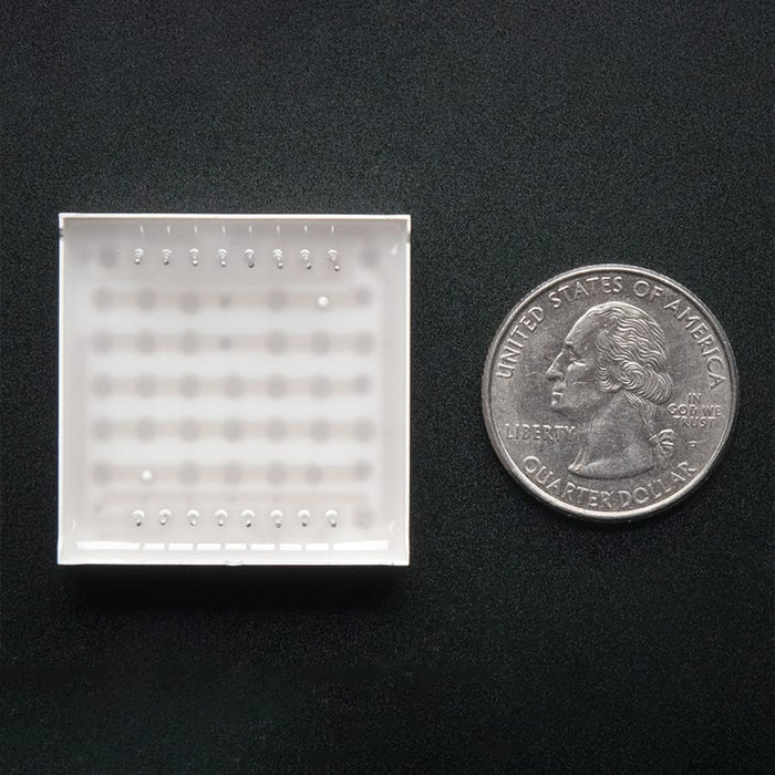 Small 1.2" 8x8 Ultra Bright Yellow-Green LED Matrix (KWM-30881CUGB) by Adafruit - The Pi Hut