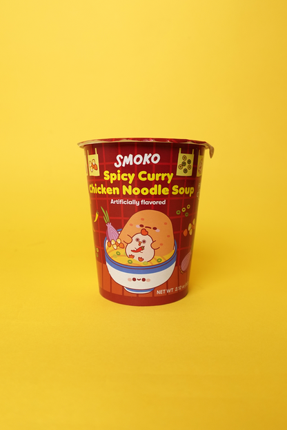 Smoko Spicy Curry Chicken Noodle Soup