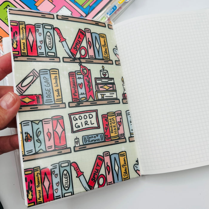 Smut Bookshelf Vellum Pocket Dashboard