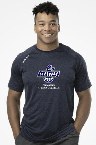 Sno-King Jr Thunderbirds Bauer Team Tech Tee