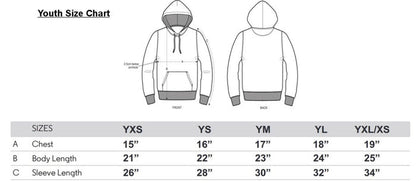 Sno-King Jr Thunderbirds Blank Jersey Replica Sublimation Hoodie