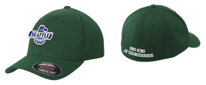 Sno-King Jr Thunderbirds Flexfit Curved Bill Performance Cap