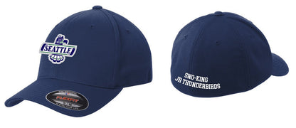 Sno-King Jr Thunderbirds Flexfit Curved Bill Performance Cap